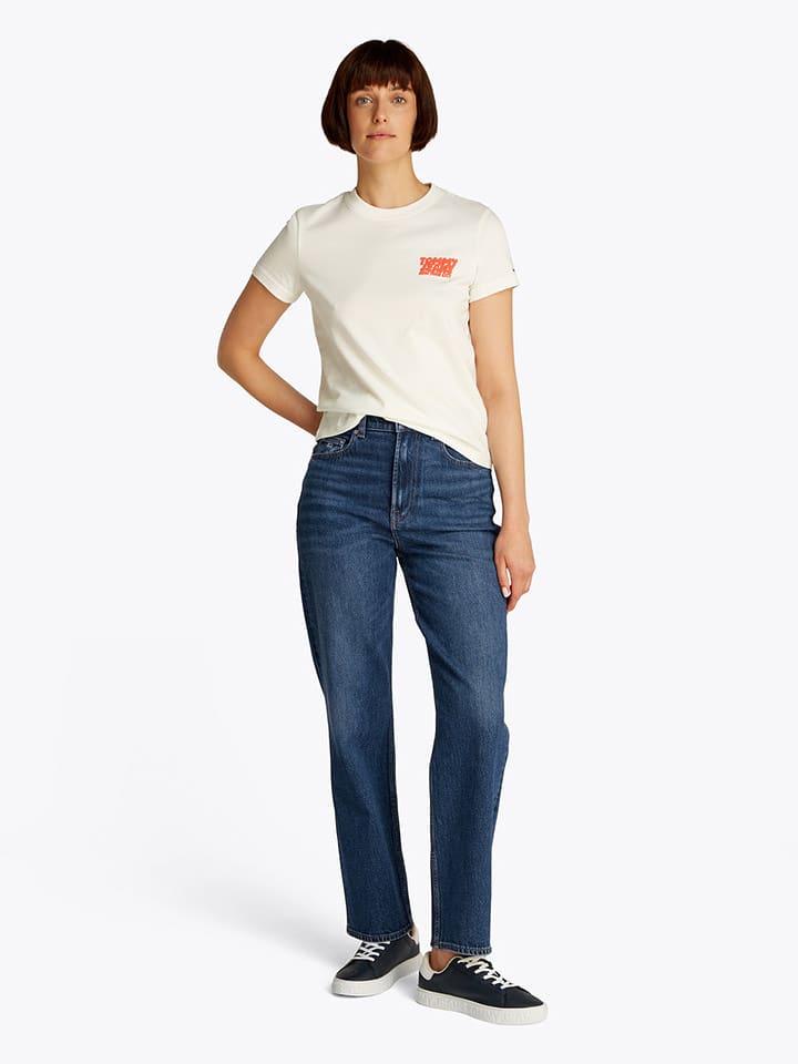 TOMMY JEANS Jeans - Regular fit - in Dunkelblau - 50% | Größe W34/L32 | Damenjeans