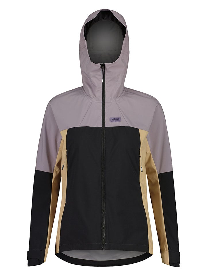 Maloja Softshelljacke "ZaubernockM." in Grau/ Schwarz - 58% | Größe S | Damen-outdoorjacken