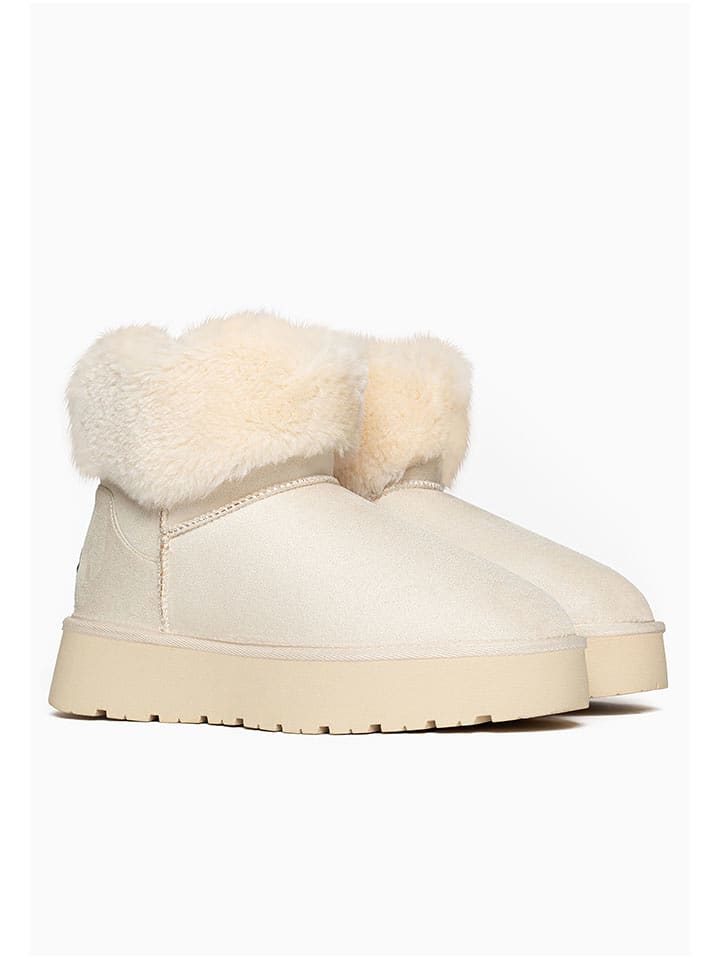 ISLAND BOOT Winterboots "Falisa" in Creme - 82% | Größe 38 | Damen-stiefel