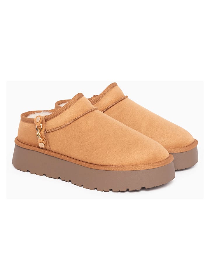 ISLAND BOOT Ankle-Boots "Idalia" in Hellbraun - 77% | Größe 38 | Stiefeletten