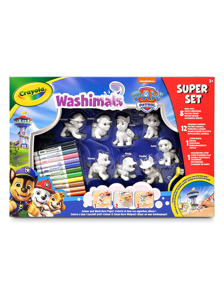 Crayola Kreativset "Washimals Paw Patrol"- ab 3 Jahren - 16% | Schulzubehoer
