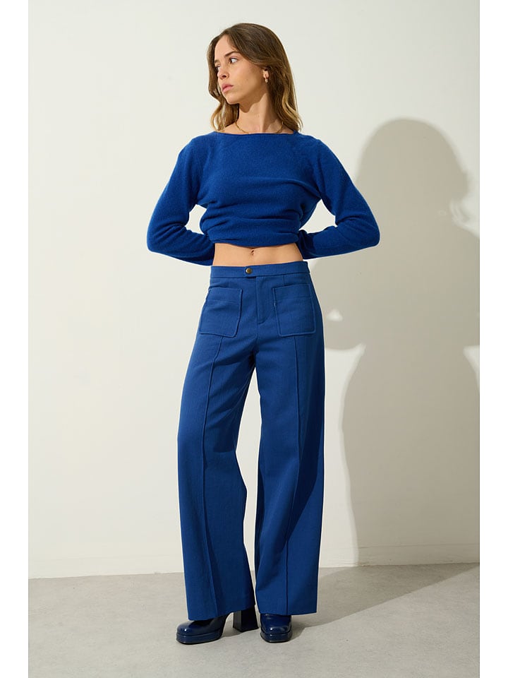 AUTHENTIC CASHMERE Kaschmir-Pullover "Criou" in Blau - 67% | Größe M | Damen-pullover-cardigans