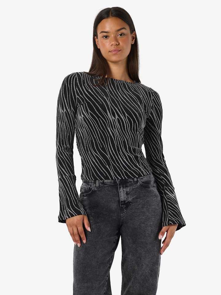 Noisy may Longsleeve in Schwarz - 48% | Größe M | Damen-tops