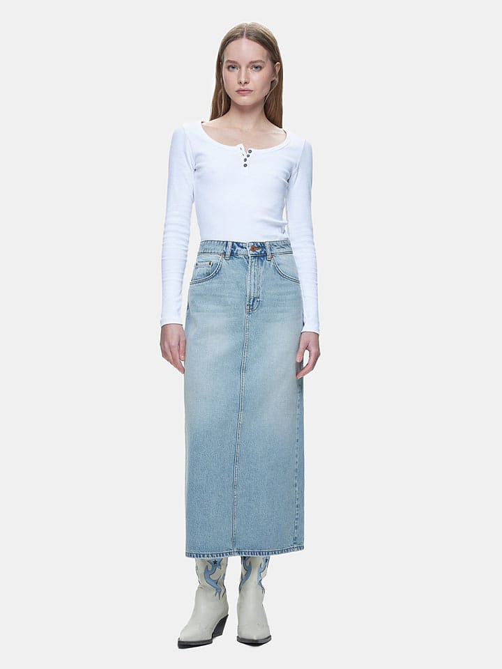 LTB Jeansrock "Danica" in Hellblau - 59% | Größe XL | Damenroecke
