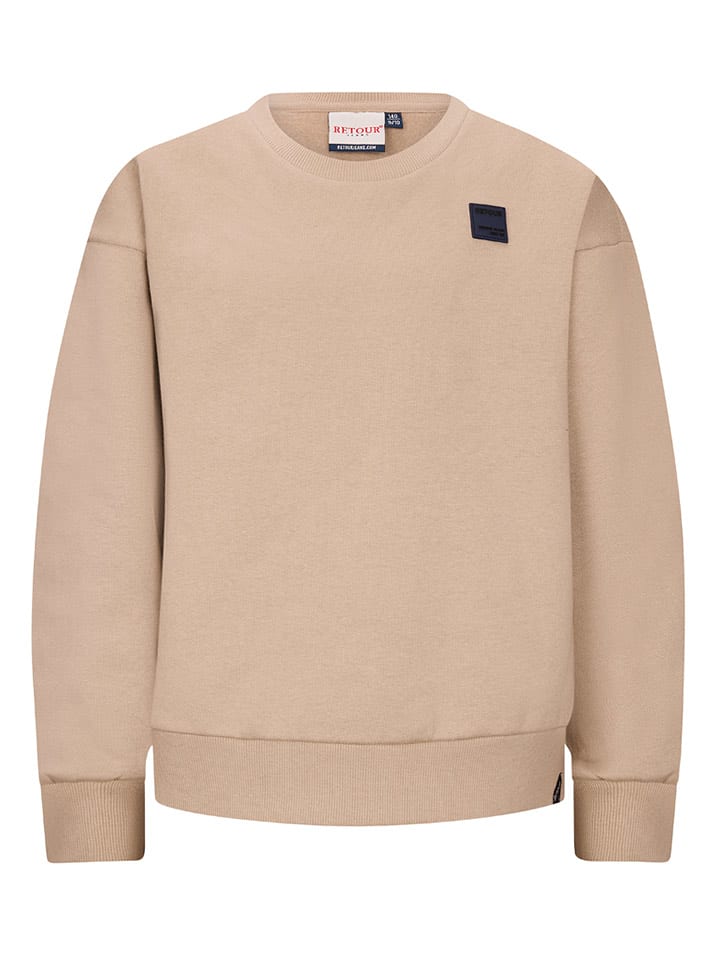Retour Bluza "Hakar" w kolorze beżowym rozmiar: 170/176