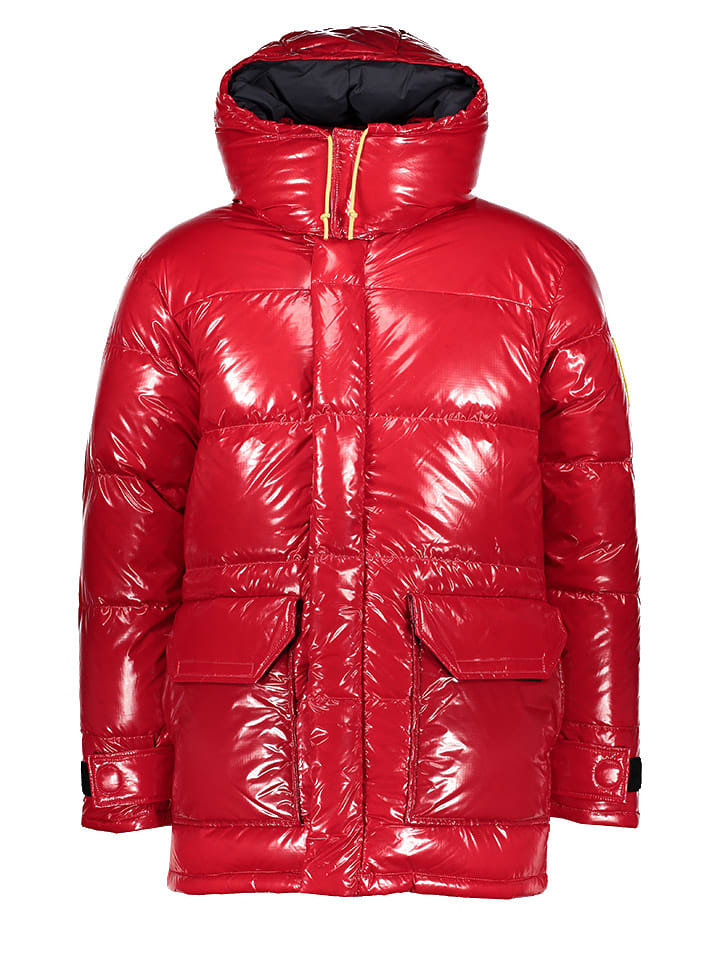 The North Face Daunenjacke in Rot - 73% | Größe M | Herrenjacken