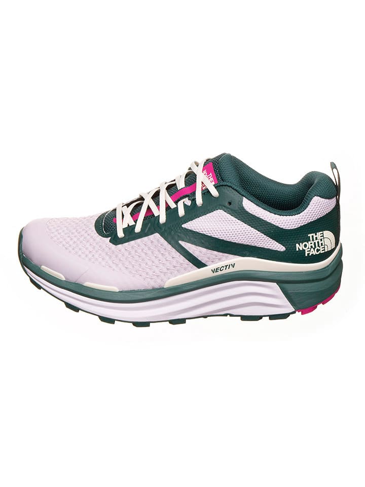 The North Face Trekkingschuhe "Vectiv Enduris II" in Weiß/ Grün/ Pink - 60% | Größe 36 | Damen-outdoor-sport-schuhe