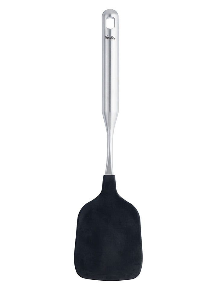Fissler Edelstahl-Pfannenwender "Essential" in Schwarz/ Silber - 13% | Kuechenhelfer