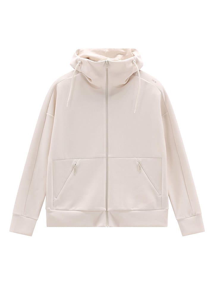 Jeanne Baret Sweatjacke "Jakarta" in Creme - 41% | Größe 34 | Damen-sweatshirts-jacken