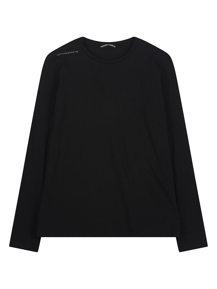 Jeanne Baret Longsleeve "Polynesia" in Schwarz - 45% | Größe 36 | Damen-tops