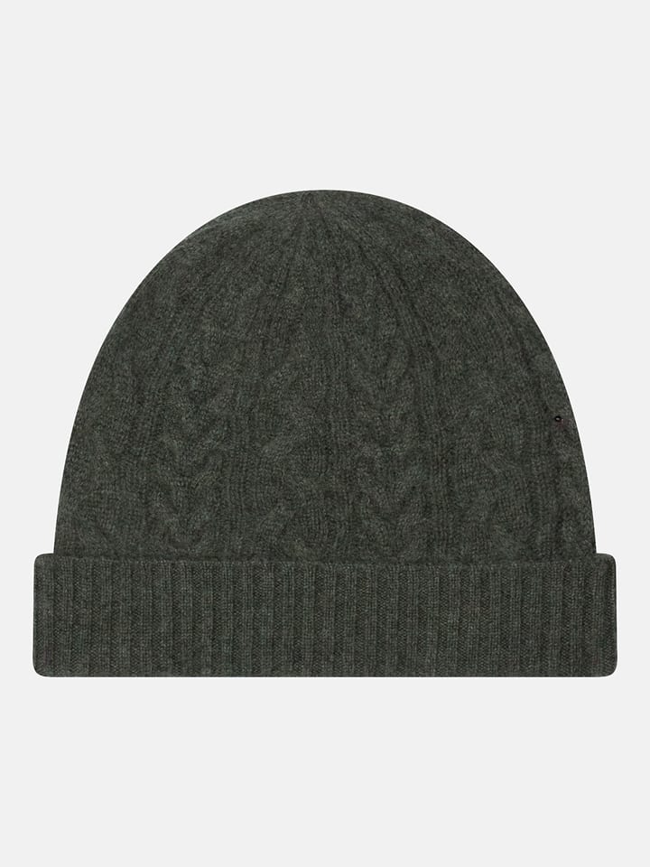 Just Cashmere Kaschmir-Mütze in Anthrazit - 38% | Damen-muetzen-caps