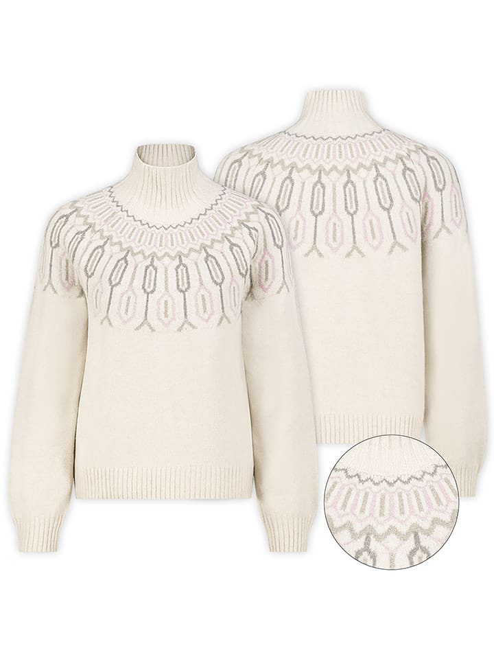 Sublevel Pullover in Creme - 56% | Größe S | Damen-pullover-cardigans