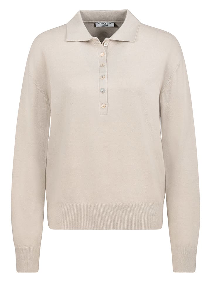 Sublevel Pullover in Creme - 71% | Größe XS | Damen-pullover-cardigans