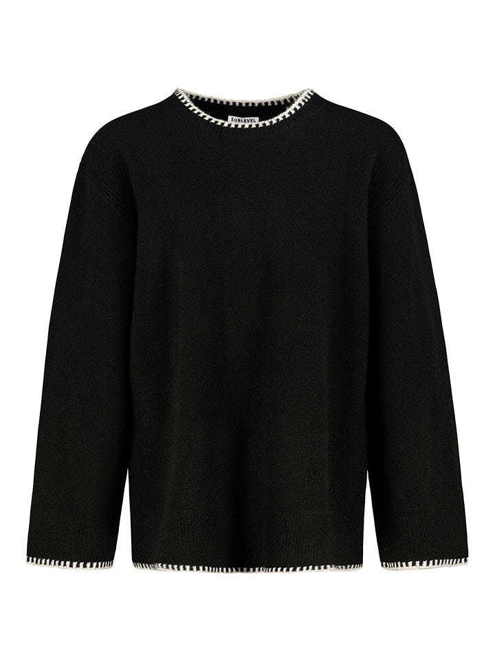 Sublevel Pullover in Schwarz - 63% | Größe M | Damen-pullover-cardigans