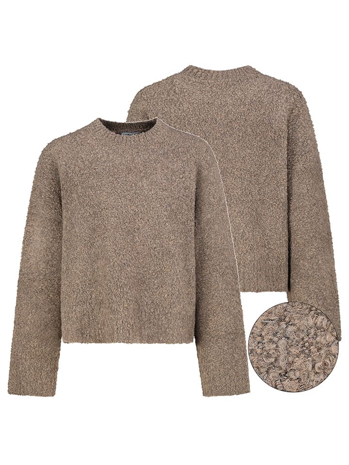 Sublevel Pullover in Braun - 50% | Größe S | Damen-pullover-cardigans