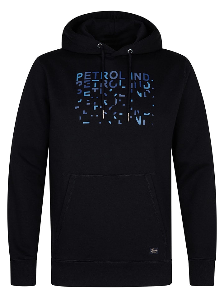 Petrol Industries Hoodie in Schwarz - 55% | Größe L | Herren-sweatshirts-jacken