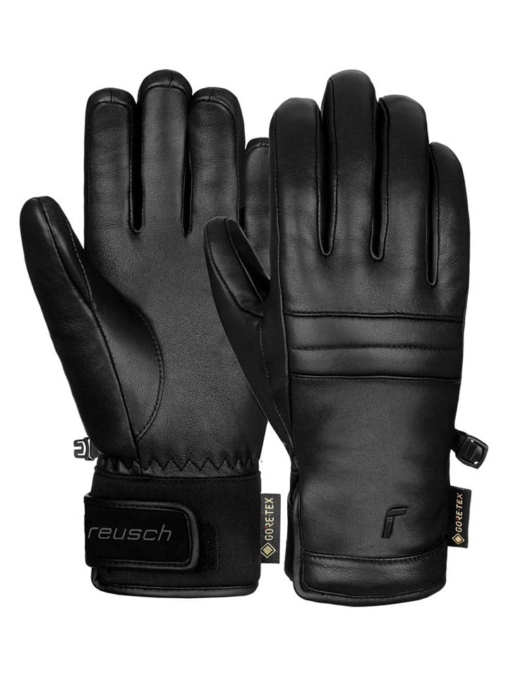 Reusch Funktionsfingerhandschuhe "Grace GORE-TEX" in Schwarz - 52% | Größe 7 | Damenhandschuhe