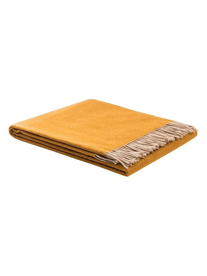 Lanerossi Wolldecke "Ulisse" in Orange - (L)180 x (B)130 cm - 31% | Decken