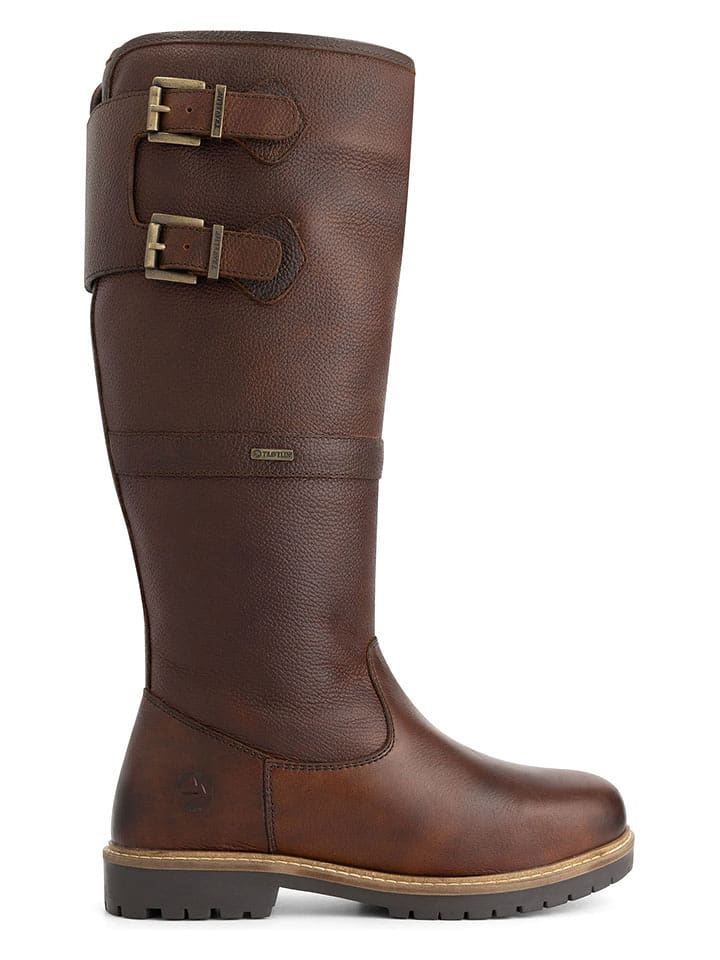 TRAVELIN' Leder-Stiefel "Denali" in Braun - 63% | Größe 41 | Damen-stiefel