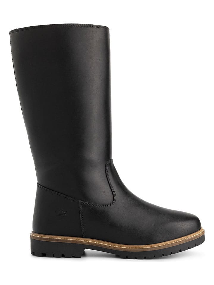 TRAVELIN' Leder-Stiefel "Vinstra" in Schwarz - 55% | Größe 39 | Damen-stiefel