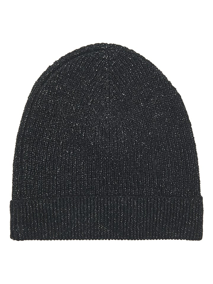 JDY Mütze in Schwarz/ Silber - 13% | Damen-muetzen-caps