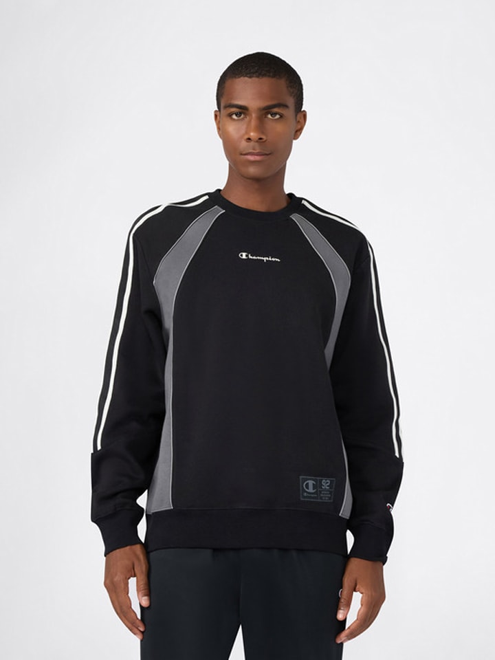 Champion Sweatshirt in Schwarz - 55% | Größe L | Herren-plussize