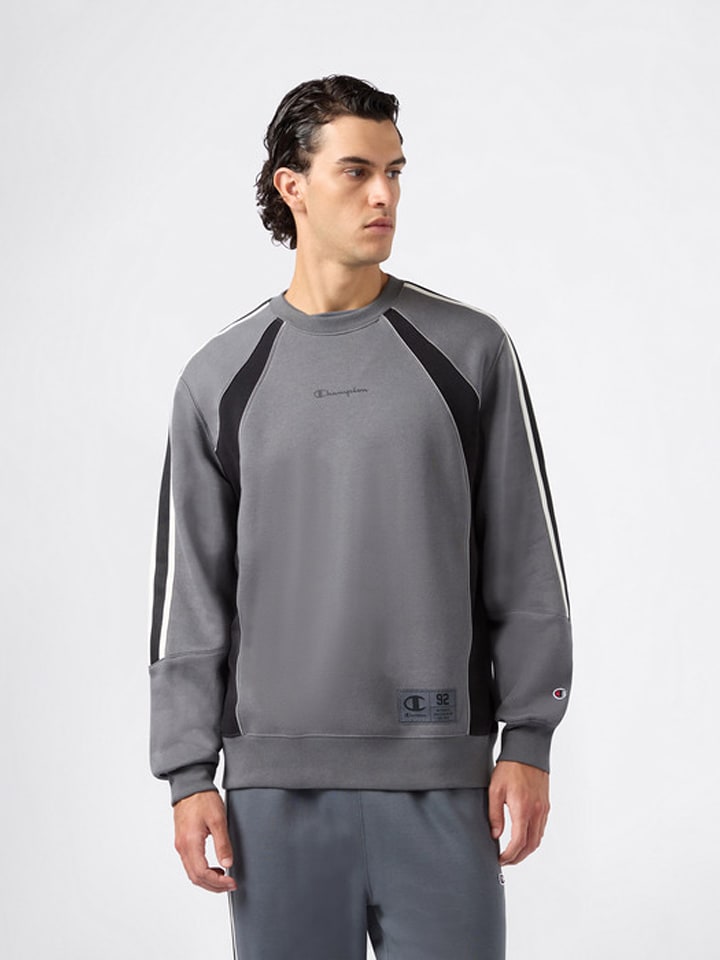 Champion Sweatshirt in Grau - 58% | Größe XL | Herren-plussize