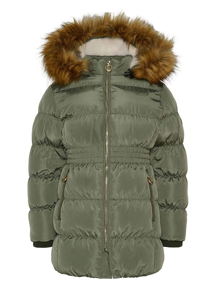 HULABALU Parka "Ylva" w kolorze oliwkowym rozmiar: 110/116