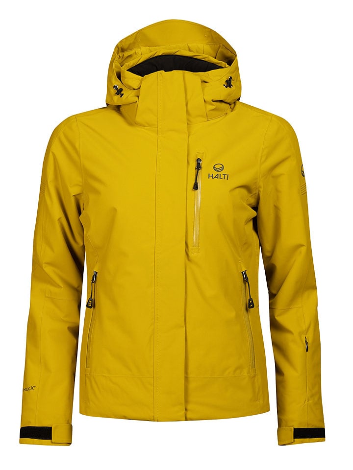 Halti Ski-/ Snowboardjacke "Radius DX" in Gelb - 75% | Größe 46 | Damen-outdoorjacken