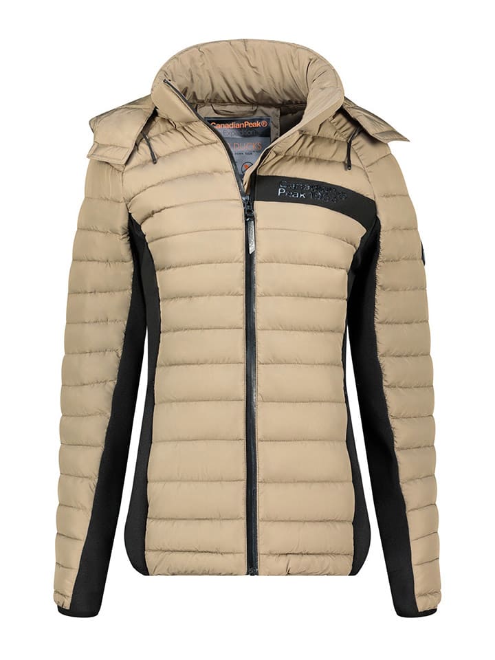 Canadian Peak Steppjacke "Arethaneak" in Beige - 70% | Größe L | Damenjacken