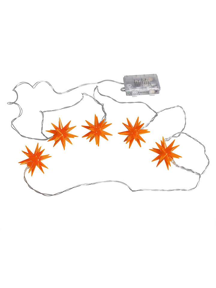 Hollybell LED-Lichterkette in Orange - Ø 6 cm - 21% | Lichterketten-dekobeleuchtung