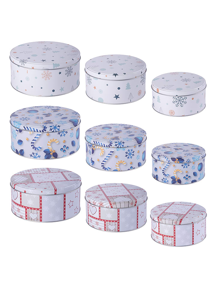 Hollybell 3er-Set: Keksdosen in Bunt (Überraschungsprodukt) - 29% | Aufbewahren-servieren