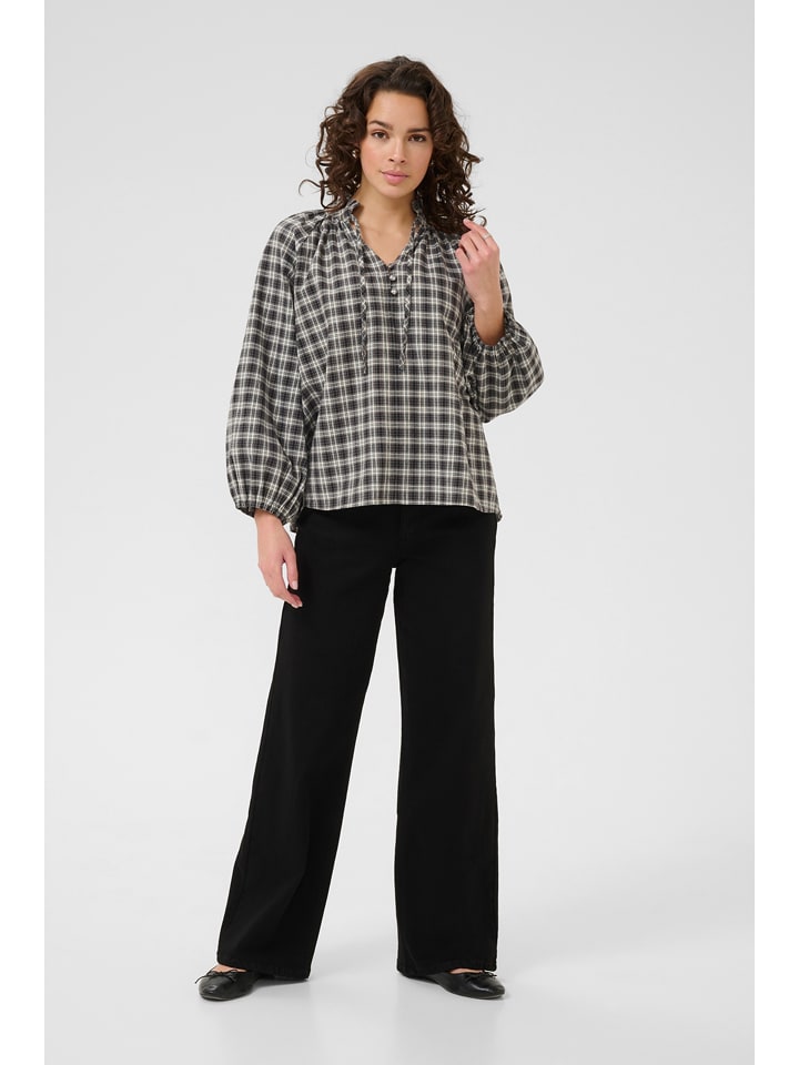 Kaffe Bluse in Grau - 63% | Größe 38 | Damen-blusen