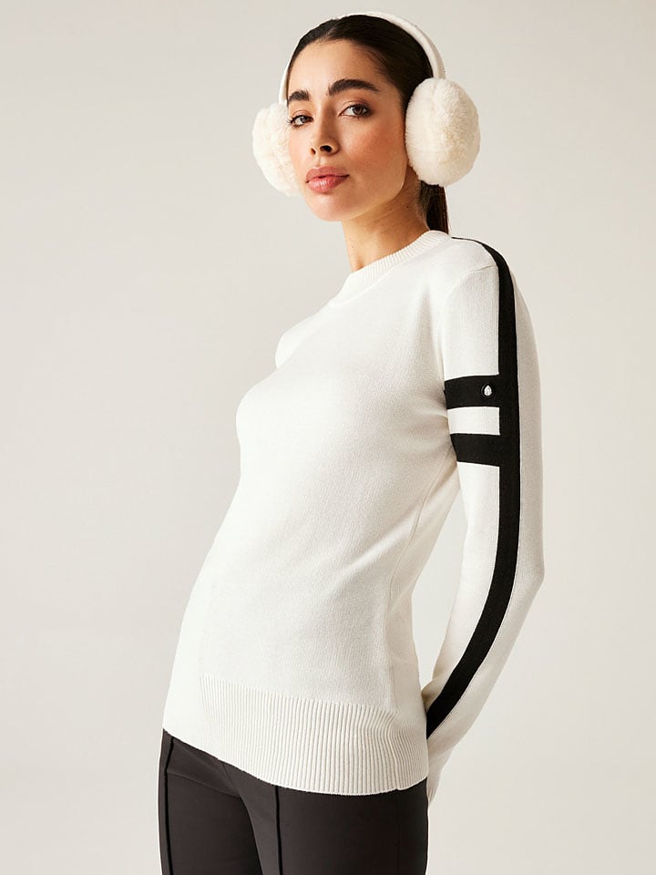 Dare 2b Sweter "Diamant" w kolorze kremowo-czarnym rozmiar: 40