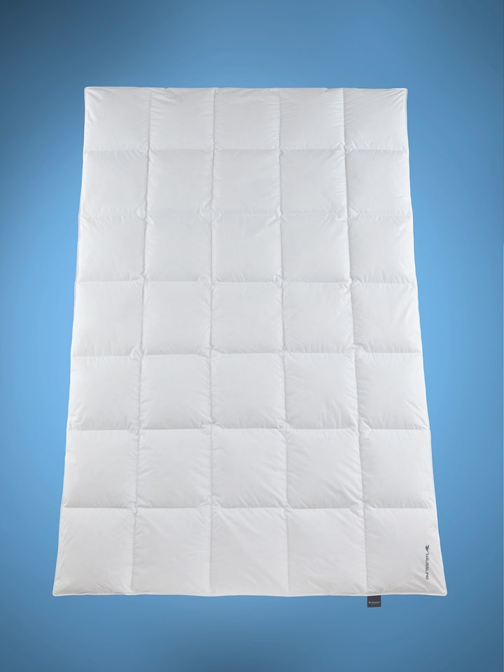 Häussling Bettwaren Ganzjahres-Daunendecke ''Grönland'' in Weiß - 54% | Größe 135x200 cm | Bettwaesche-bettwaren