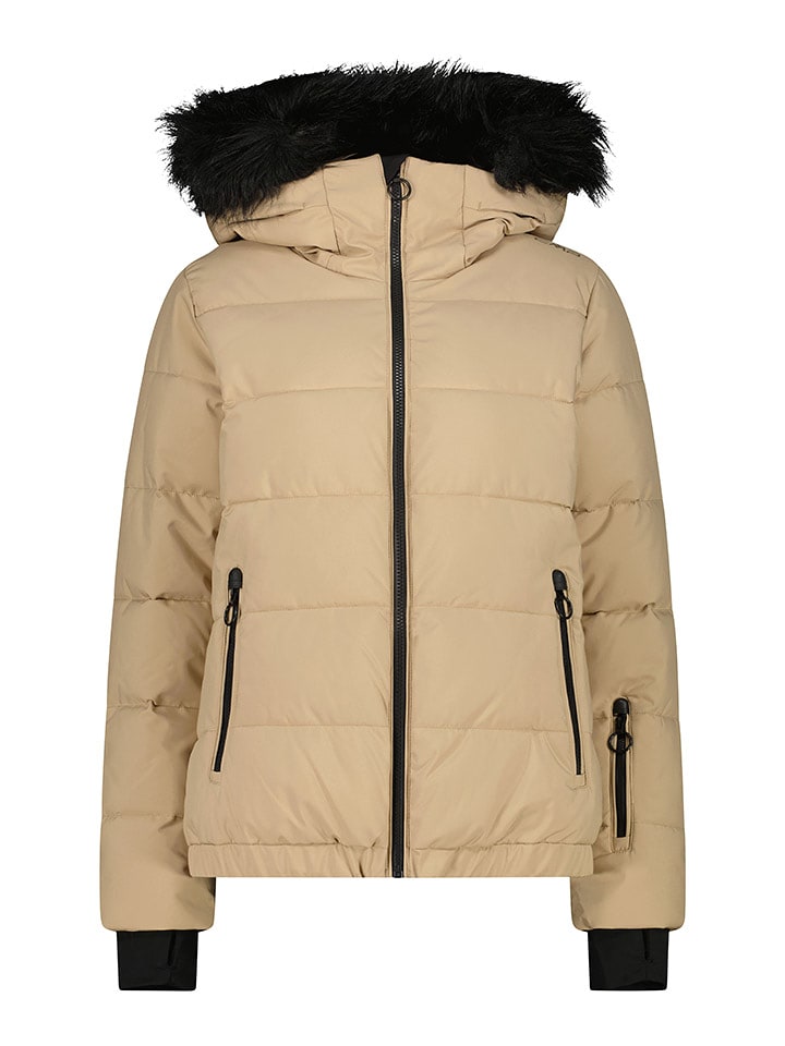 cmp Ski-/ Snowboardjacke in Beige - 60% | Größe 38 | Damen-outdoorjacken