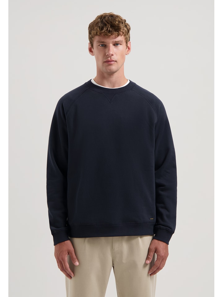 DSTREZZED Sweatshirt in Dunkelblau - 66% | Größe L | Herren-plussize