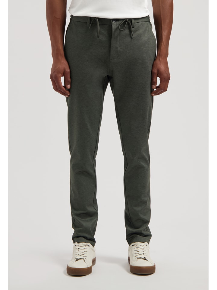 DSTREZZED Sweathose in Dunkelgrün - 70% | Größe W33 | Herren-plussize