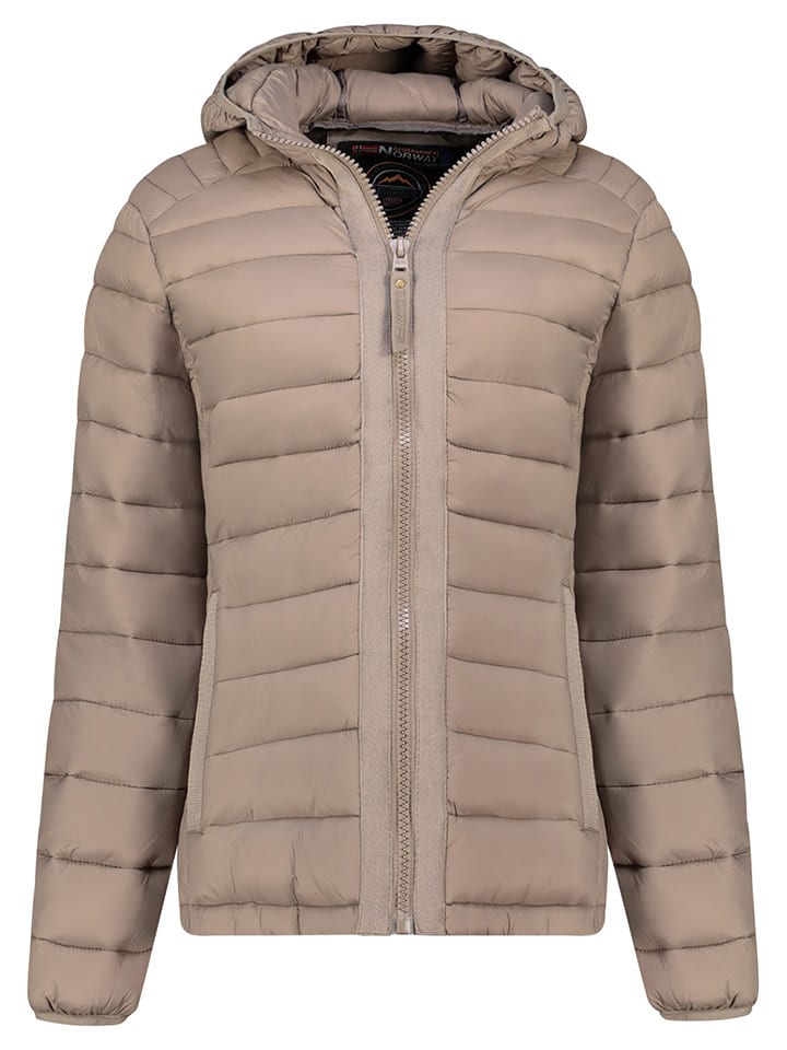 Geographical Norway Steppjacke "Carlitilimo" in Taupe - 72% | Größe XXL | Damenjacken