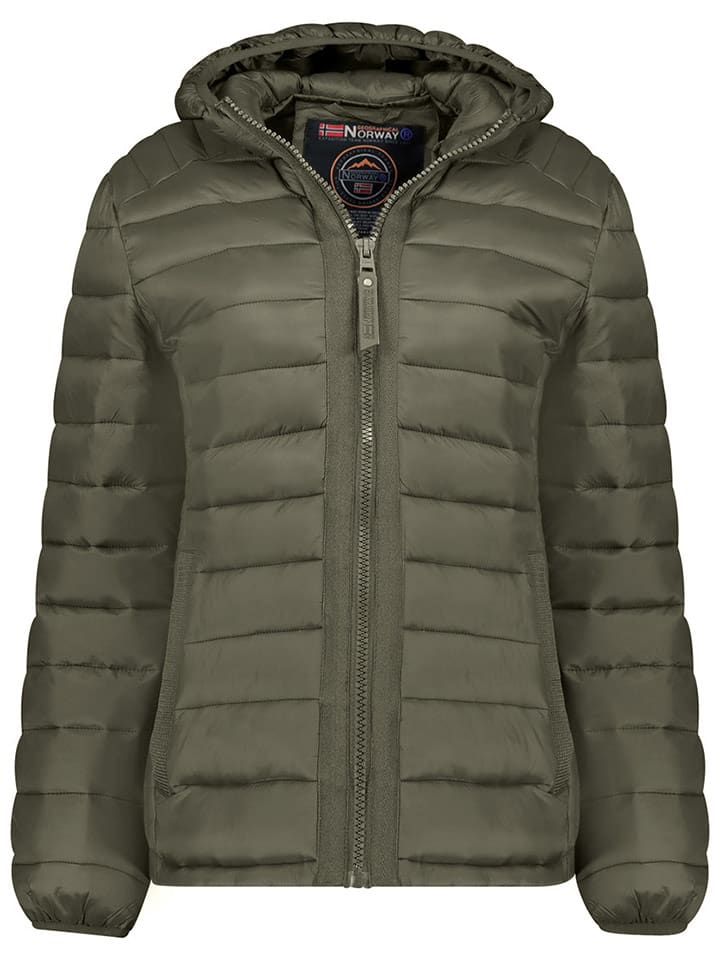 Geographical Norway Steppjacke "Carlitilimo" in Khaki - 74% | Größe L | Damenjacken