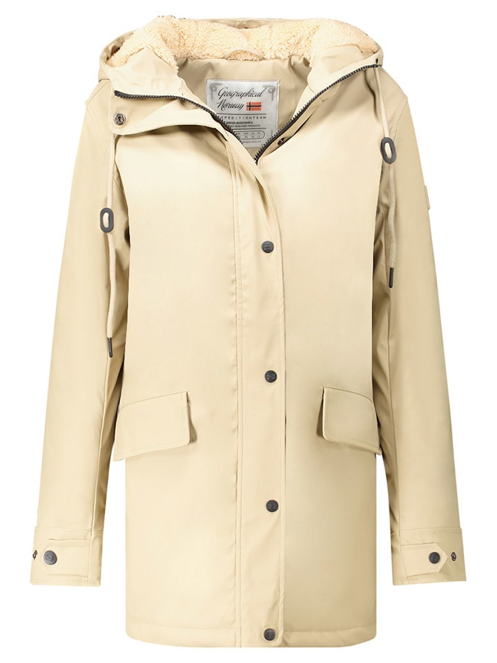 Geographical Norway Parka "Armota" in Beige - 70% | Größe M | Damenjacken