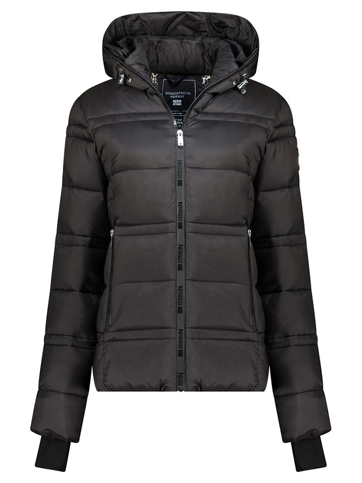 Geographical Norway Steppjacke "Bliss" in Schwarz - 77% | Größe 3XL | Damenjacken