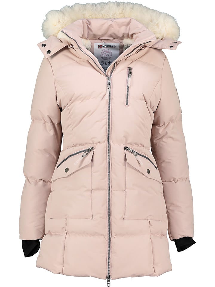 Geographical Norway Steppmantel "Balaland" in Rosa - 77% | Größe 3XL | Damenjacken