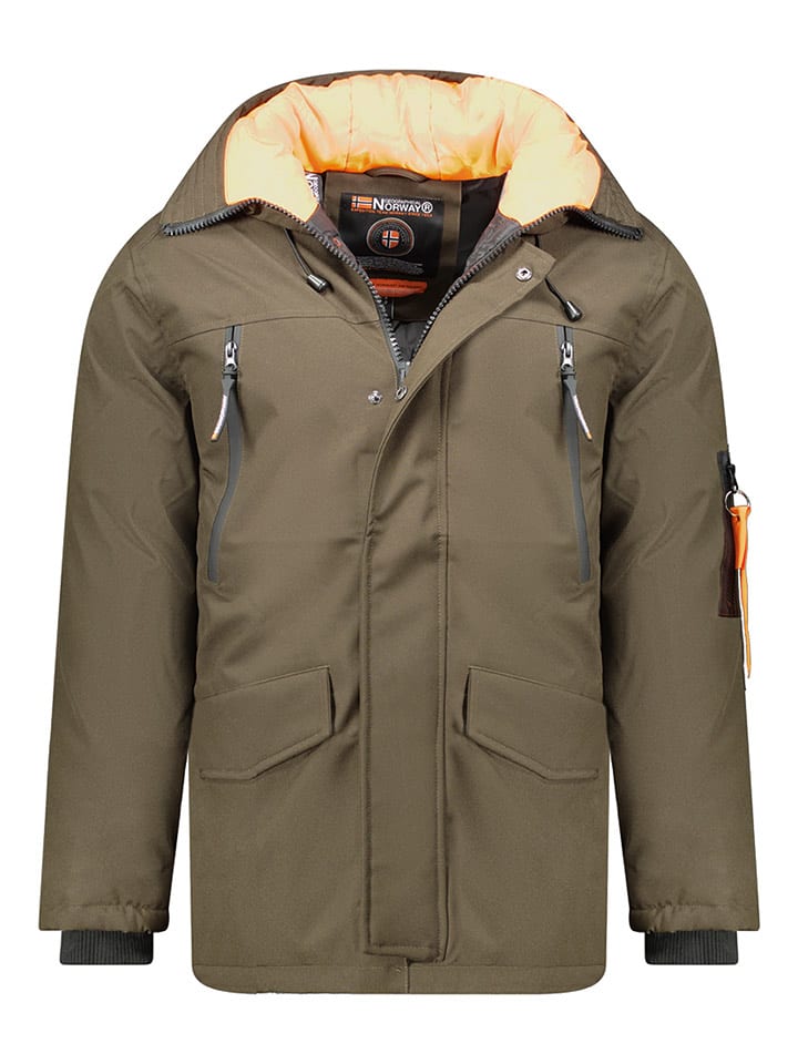 Geographical Norway Parka "Arnada" in Khaki - 74% | Größe XXL | Herrenjacken