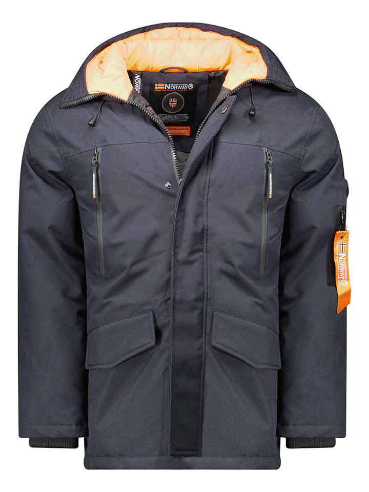 Geographical Norway Parka "Arnada" in Dunkelblau - 74% | Größe M | Herrenjacken