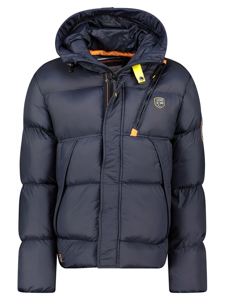 Geographical Norway Steppjacke "Bodir" in Dunkelblau - 77% | Größe S | Herrenjacken