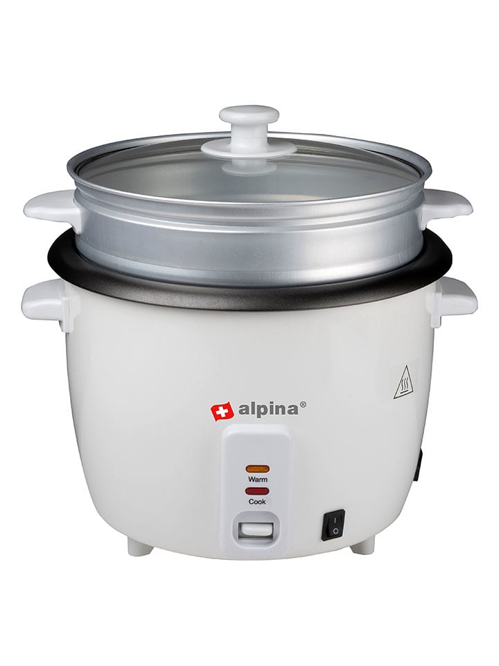 Alpina Reiskocher in Weiß - 1, 8 l - 26% | Kuechengeraete