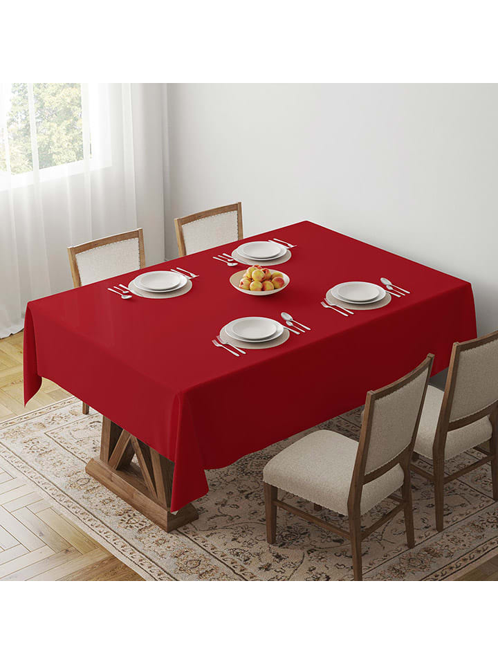 Violeta Home Tischdecke in Rot - 61% | Größe 140x180 cm |
