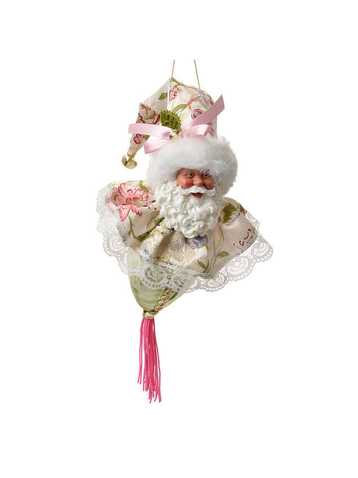Clayre & Eef Dekoanhänger "Weihnachtsmann" in Bunt - (H)35 cm - 37% | Dekofiguren