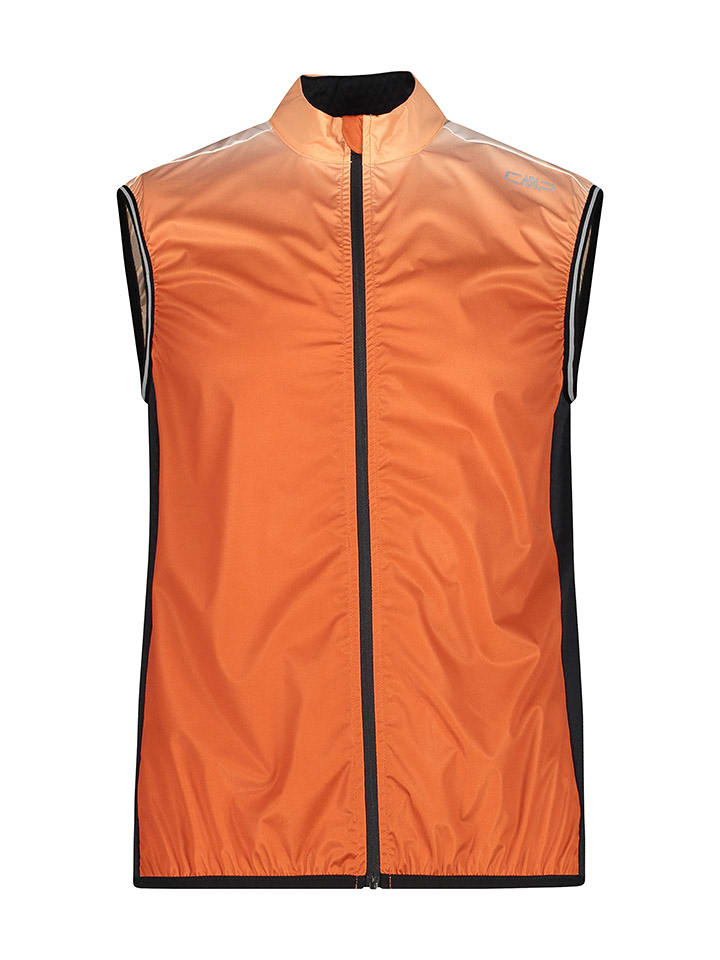 cmp Softshellweste in Orange/ Schwarz - 59% | Größe 52 | Herren-outdoorjacken